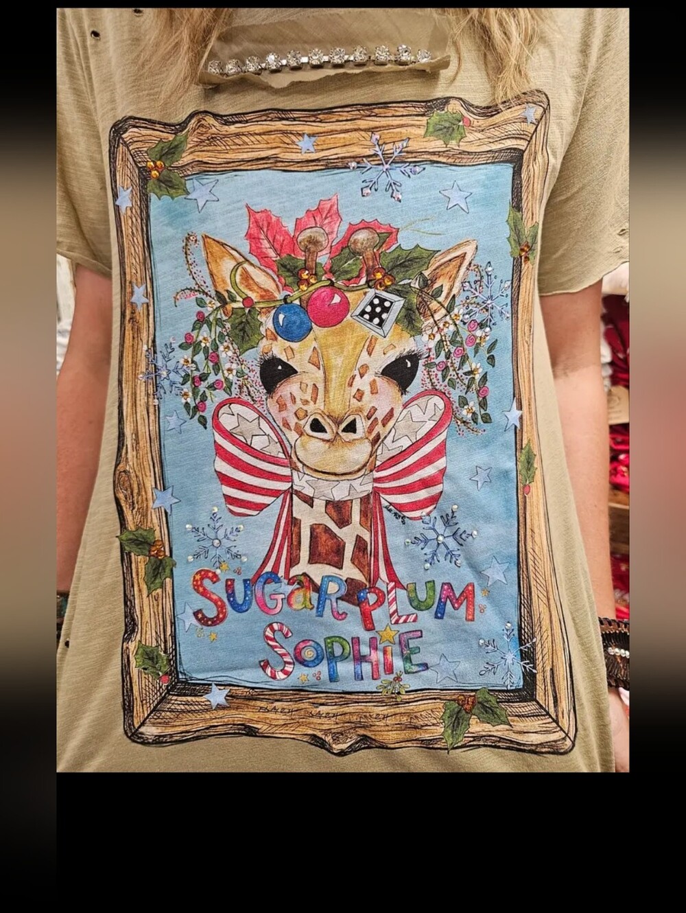 #1949 A Rare Bird Sugarplum Sophie Tee